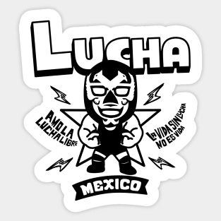 AMO LA LUCHA LIBRE#5 Sticker